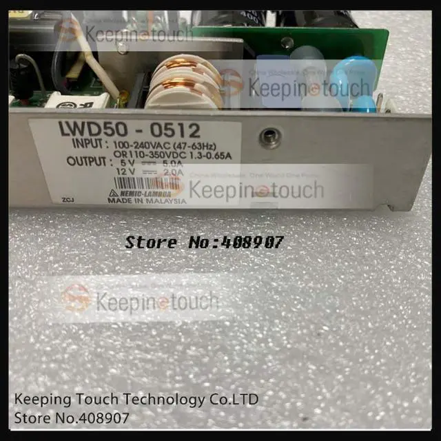 Alt view image 2 of 3 - For Nemic-Lambda LWD50-0512 Power Supply Board