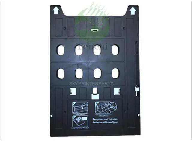 Alt view image 3 of 4 - Plastic Inkjet PVC ID Card Printing Tray for Epson 1400 1410 1430 1430W 1500W R800 R1800 R1900 R2000 R2880 R3000 P400 P600