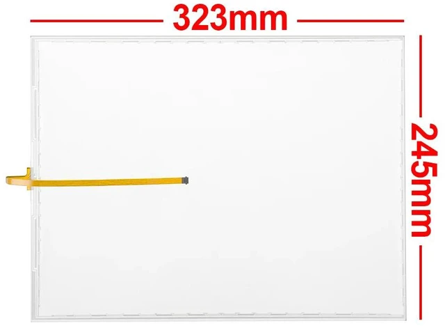 Main image of 2711P-T15C22D9P-B,Touch Screen Glass Panel Sensor