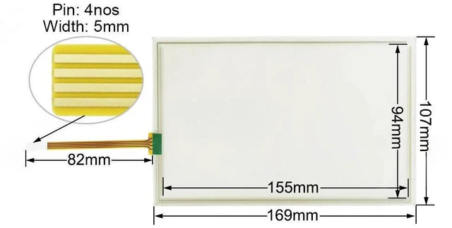 Main image of 6AV2144-8GC10-0AA0 TP700,Touch Panel Glass Protection Screen
