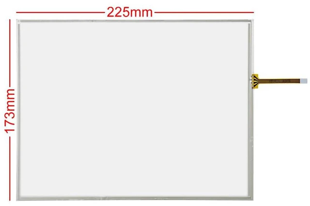 Main image of 10.4 Inch T010-1201-X111/04-NA,Touch Screen Glass Panel 225*173MM