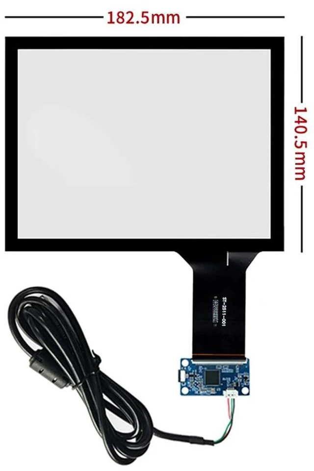 Main image of 8 Inch 182X140mm Capacitive Touch Screen,USB Control Card Set Cable Plug And Play