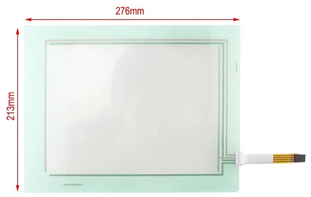 Main image of LTP-104F-07,Resistive Touch Screen Glass Sensor Panel