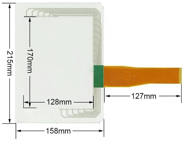 Main image of EZ-T8C-FD EZ-S8C-FS EZ-S8C-FSD,Touch Screen Panel Glass Touchpad