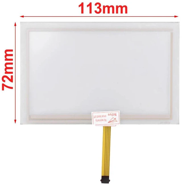 Main image of 2711C-T4T,Resistive Touch Screen Sensor Glass Panel