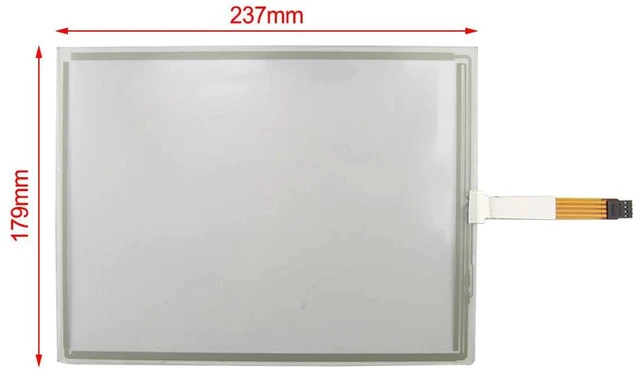 Main image of XVS-430-10MPI-1-10,Resistive Touch Screen Sensor Glass Panel