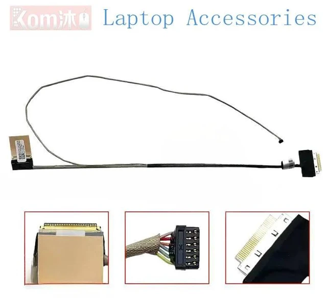 Main image of Video Flex Cable for HP Pavilion 15-AC 15-AF 15-AY 250 G4 G5 G6 255 G4 TPN-C125 C126 15-BS 15-BW