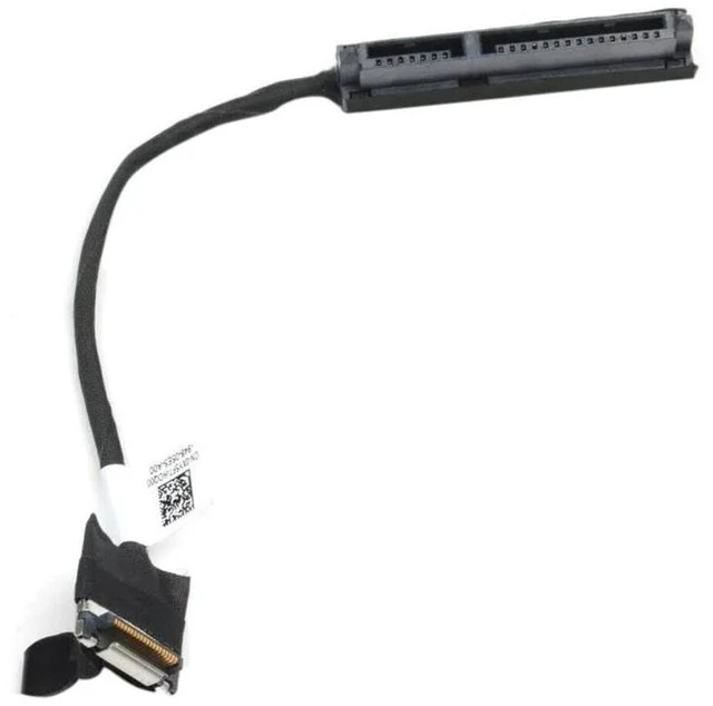 Main image of SATA HDD Hard Disk Drive Port Bracket Connector Cable for Latitude EDC50 5500 5501 5502 5505 5510 5511 DC02C00K500 0XY5F7