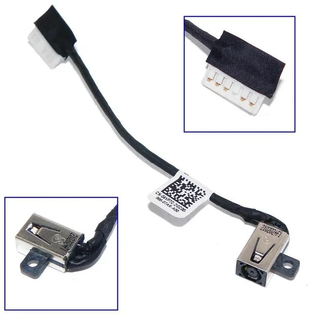 Main image of Replacement Laptop DC Power Jack Port Cable Harnes for Inspiron 3405 3501 3505 5593 04VP7C DC301015Q00