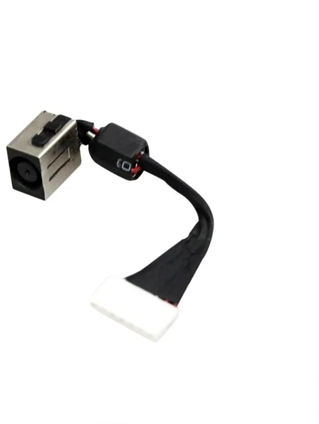 Main image of DC in Power Jack Socket Plug with Cable Replacement for Alienware 13 R2 P56G VPY14 DC30100SU00 Aw13r2-5567slv