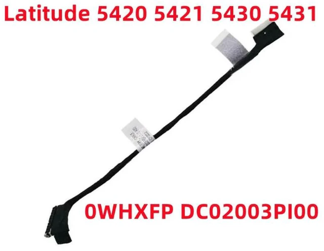 Main image of Battery Power Wire Connector Cable Replacement for Latitude 5420 5421 E5420 E5421 0WHXFP WHXFP DC02003PI00 DC02003SY00