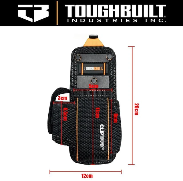 Main image of TB-CT-30X Universal Pouch / Utility Knife Pocket Heavy Duty Impact Holster for Tool Belt Utility Pouch 3 Pockets