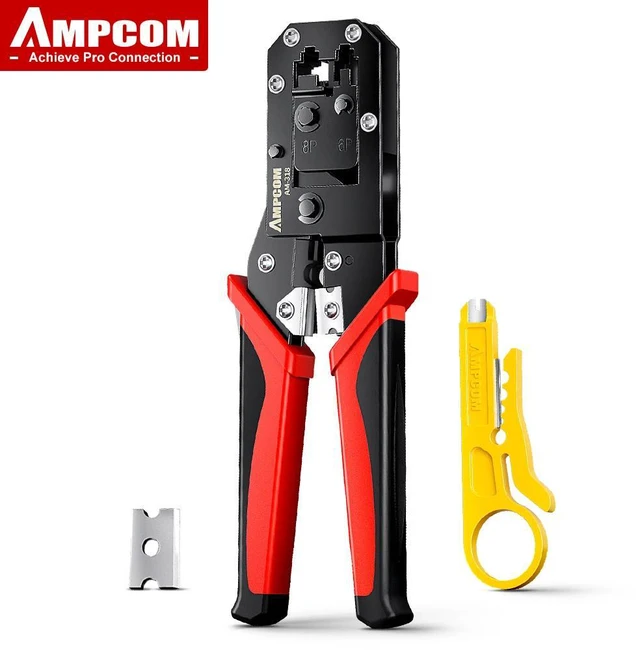 Main image of RJ45 Crimping Tool Ethernet Network LAN Cable Crimper Cutter Stripper Plier 8P RJ45 6P RJ12 RJ11 for Modular Connector