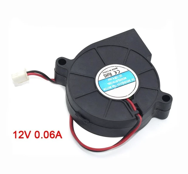 Main image of SF5015SL 50mm 5015 50x50x15mm 2Pin 2-Wire 12V 0.06A 0.72W Industrial Blower for Humidifier Cooling Fan