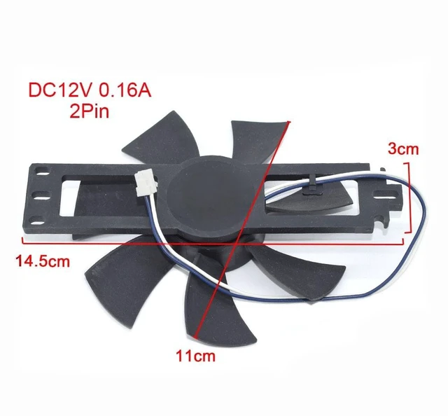 Main image of TXWF-110 18V 0.16A 2Pin Brushless Motor Fan PD-1225MS for Induction Cooker Exhaust Cooling Fan