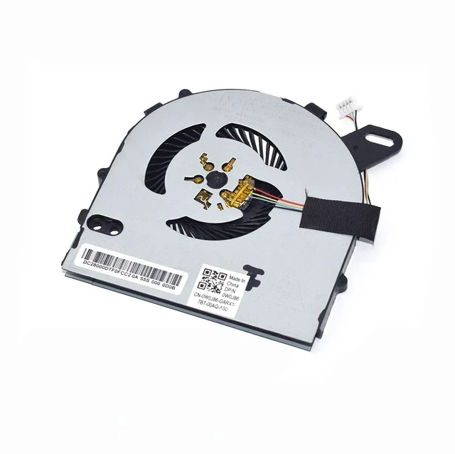 Main image of DC28000ICR0 CPU Cooling Fan for Inspiron 15 7572 7560 Vostro 5468 5568 0W0J85 0W0J86