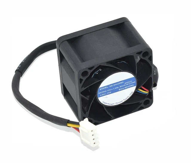 Main image of 4028 40x40x28mm 40mm Cooling Fan 1066 SD120428BS 12V 1.05A 4Pin High Speed Server Fan Axial Fan