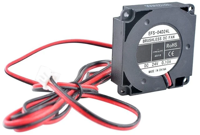 Main image of EFS-04D24L 40mm 40x40x10mm Blower Fan DC24V 0.10A Micro Centrifugal Fan Cooling Fan for 3D Printers