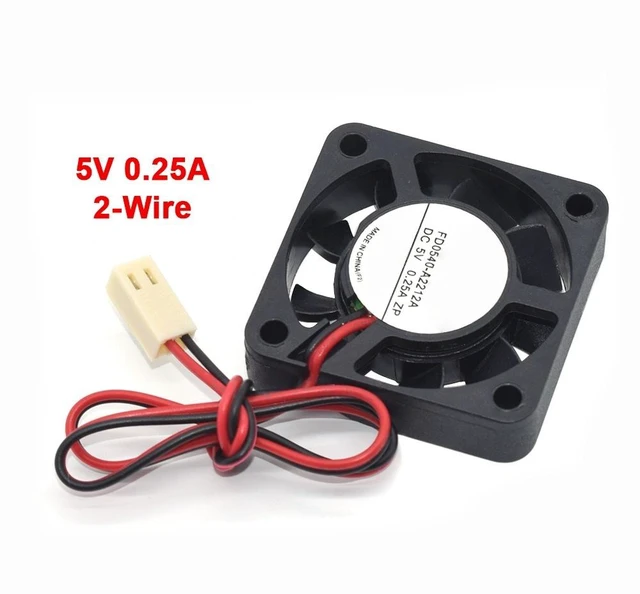 Main image of FD0540-A2212A DC 5V 0.25A 2-Wire Server Square Cooling Fan