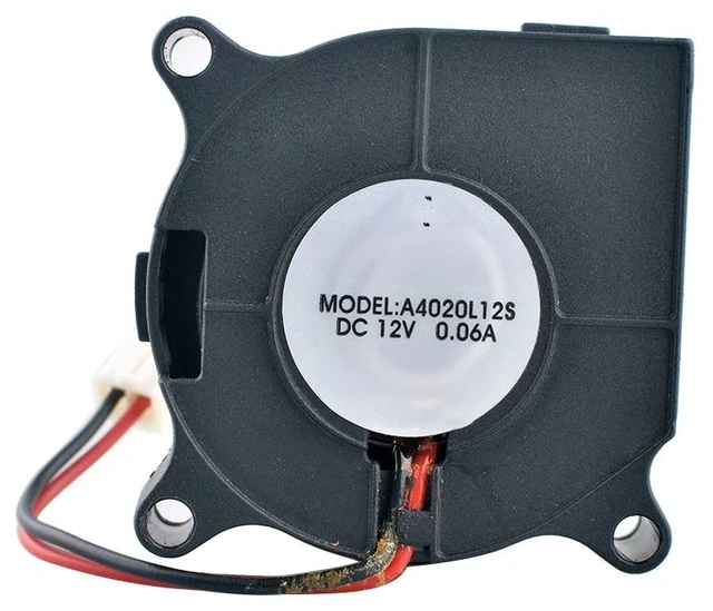 Main image of A4020L12S 40mm 40x40x20mm Blower Fan DC12V 0.06A 2Pin Centrifugal Cooling Fan for Humidifier and Air Purifier