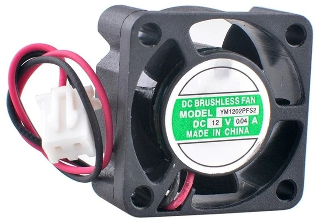Main image of YM1202PFS2 25mm 25x25x10mm DC12V 0.04A Mini Cooling Fan for Printer Routers