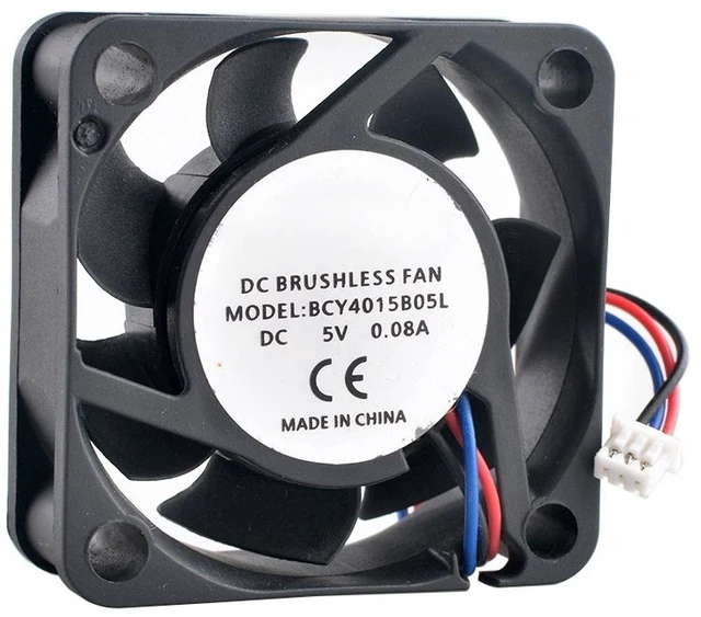 Main image of BCY4015B05L 40mm 40x40x15mm DC5V 0.08A 3Pin Dual Ball Bearing Quiet Axial Fan Cooling Fan for Power Supply