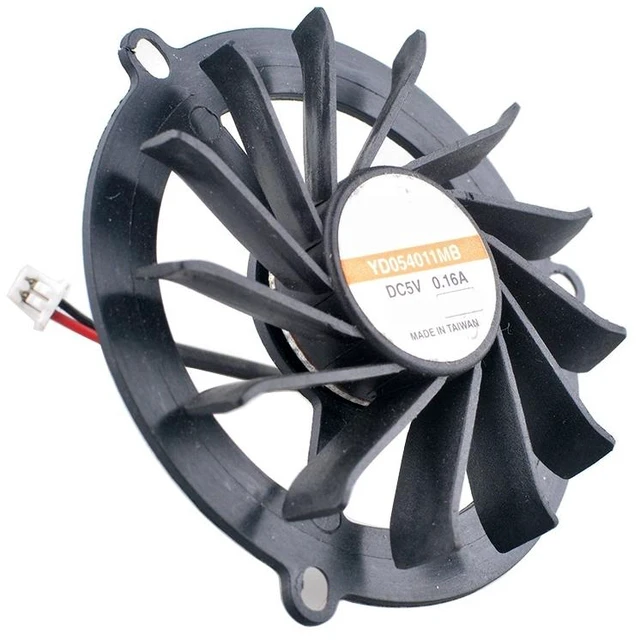 Main image of YD054011MB 48mm Diameter Hole Spacing 43x43x43mm Dual Ball Bearing Cooling Fan DC5V 0.16A Graphics Card Fan for Heat Dissipation