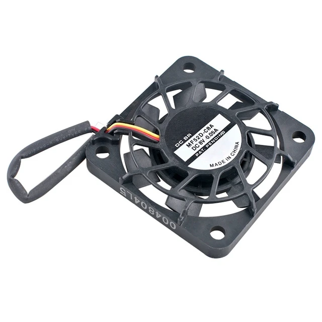 Main image of MF52D-08A 52mm 5.2cm Cooling Fan DC8V 0.05A 3Pin Quiet Operation for Printer Cooling Systems