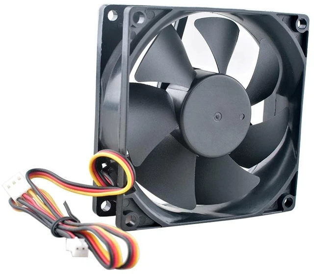 Main image of A8025L12S 80mm 80x80x25mm Quiet Cooling Fan 2000RPM DC12V 0.04A 2Pin 3Pin CPU Power Supply Chassis Quiet Cooling Fan