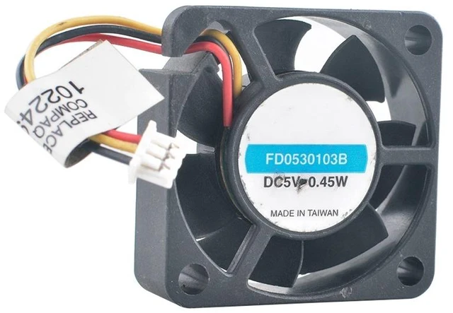 Main image of FD0530103B 30mm 30x30x10mm DC5V 0.45W 3Pin Ball Bearing Micro Cooling Fan for Projectors
