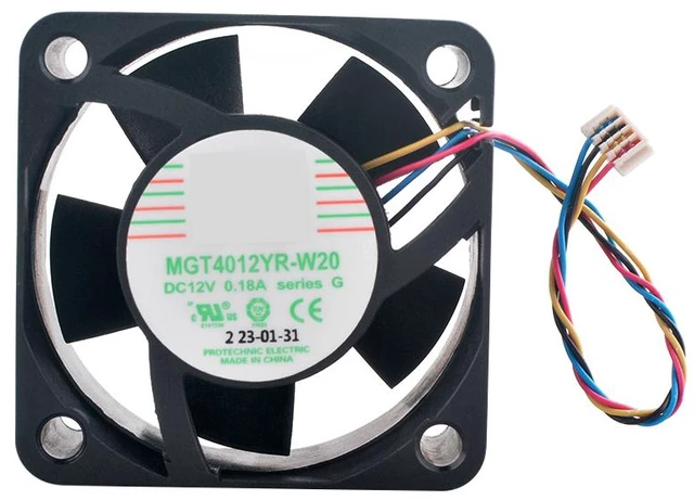 Main image of MGT4012YR-W20 40mm 40x40x20mm DC12V 0.18A 4Pin 9500RPM Cooling Fan for Monitor Motherboard Chassis CPU