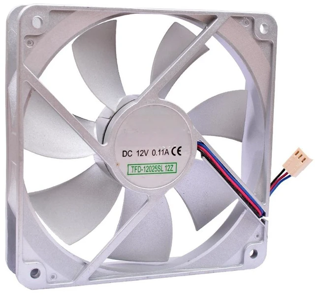 Main image of 12025 120mm 120x120x25mm 12V 0.11A 3Lines Speed Monitoring Quiet Cooling Fan for Chassis CPU