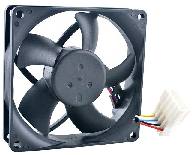 Main image of AFC0812DD 80mm 80x80x20mm High-Speed Cooling Fan DC12V 0.75A 4Pin Dual Ball Bearing for Workstation Chassis CPU