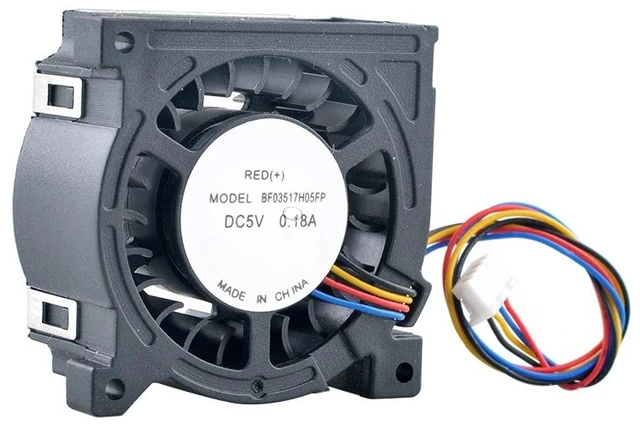 Main image of BF03517H05FP 35mm Blower Fan 35x35x17mm DC5V 0.18A 4Pin 4400RPM Centrifugal Fan Cooling Fan for P1 P2 G1 G2 Micro Projector