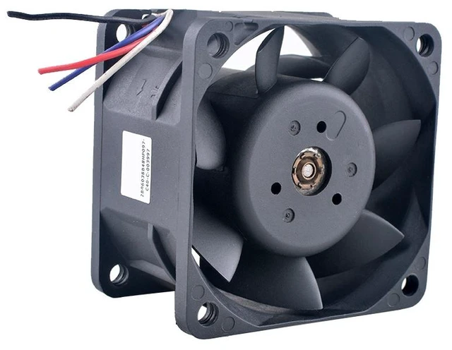 Main image of 2B06038B48H 60mm 60x60x38mm High Speed Cooling Fan DC48V 0.35A 4Pin Server Power Supply Fan
