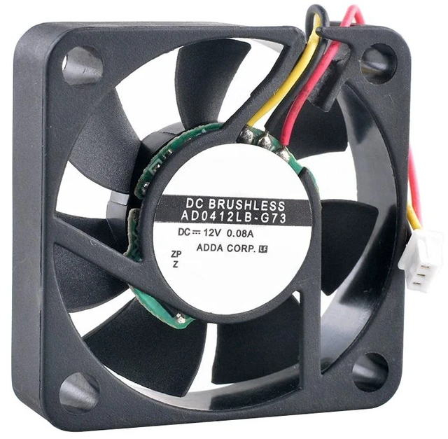 Main image of AD0412LB-G73 40mm 40x40x10mm DC12V 0.08A Quiet Cooling Fan with Dual Ball Bearings for Chassis CPU Power Supply