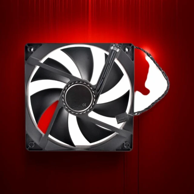Main image of DF121225SM XC1197BA 120mm 120x120x25mm High-Speed DC12V 4Pin Cooling Fan for Chassis CPU Water Cooling System
