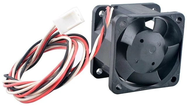 Main image of DV04028B12L 40mm 40x40x28mm Cooling Fan DC12V 0.36A 3Pin Micro Chassis Power Supply Fan with Resistance Temperature Control
