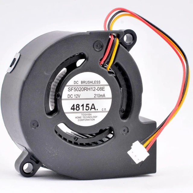 Main image of SF5020RH12-08E 50x50x20mm 50mm Blower DC12V 210MA Turbo Blower Cooling Fan for Projectors and Retrofit Cooling