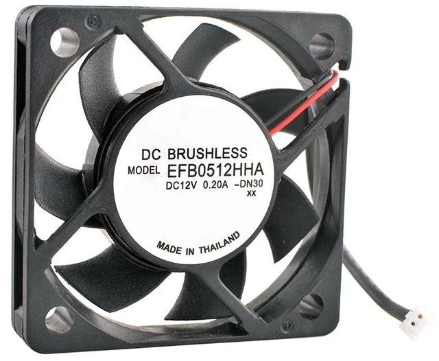 Main image of EFB0512HHA 50mm 50x50x10mm DC12V 0.20A Ball Bearing Axial Fan Cooling Fan for Power Supply Chassis CPU