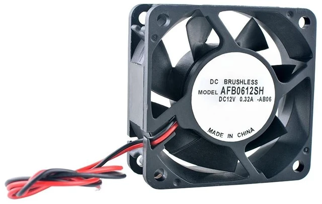 Main image of AFB0612SH 60mm 60x60x25mm DC12V 0.32A 6000RPM Dual Ball Bearing Cooling Fan for Power Supply