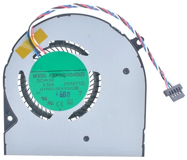 Main image of AB06505HX040BZ0 00AST12 DC5V 0.50A Cooling Fan for Satellite Radius12 p20w p25w CN6F14