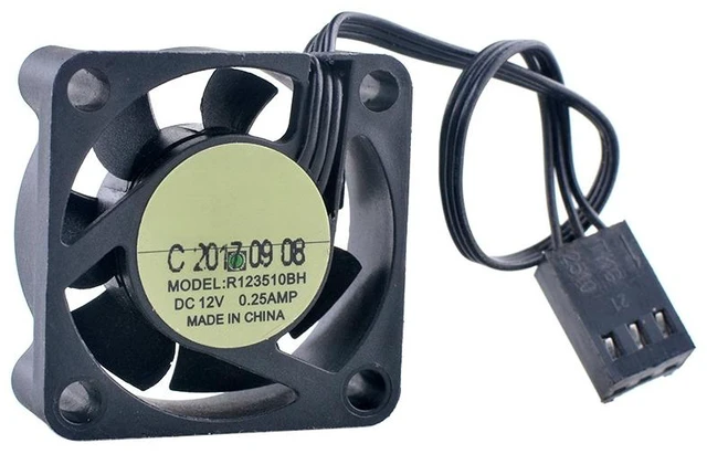 Main image of R123510BH 30mm 3010 30x30x10mm DC12V 0.25A Dual Ball Bearings Quiet Cooling Fan for Microcomputer CPU