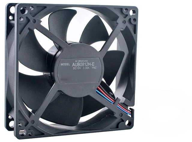 Main image of AUB0812H-E 80mm 80x80x25mm DC12V 0.30A Axial Flow Fan Cooling Fan for Projectors