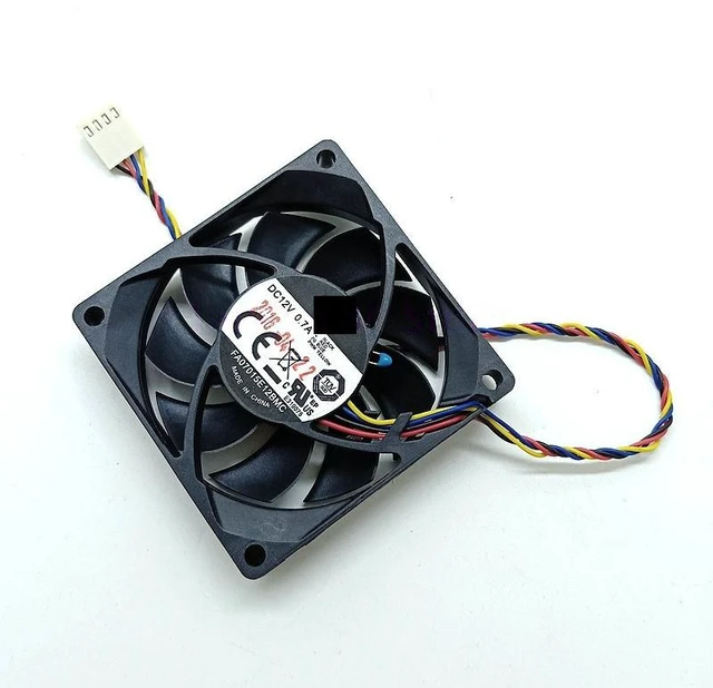 Main image of FA07015E12BMC 70mm 70x70x15mm 7015 PWM Fan DC12V 0.70A 4Wires CPU Cooling Fan