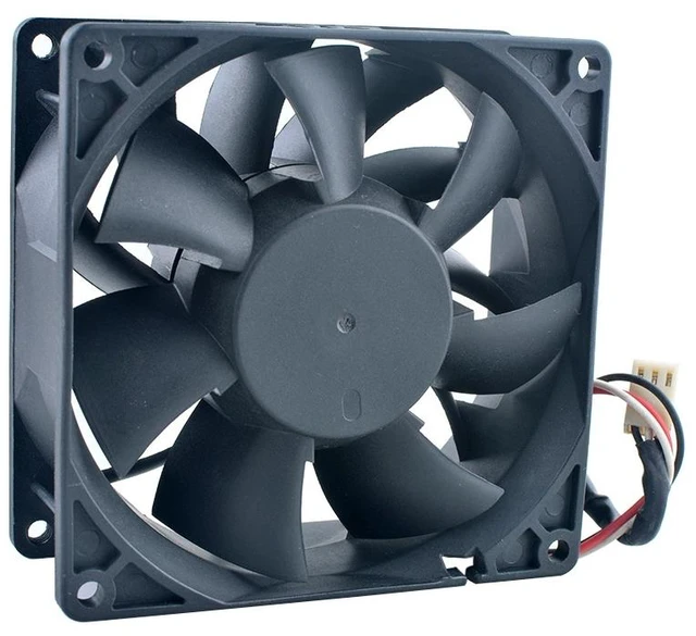 Main image of PMD1209PMB3-A 92mm Dual Ball Bearing High-Speed Cooling Fan DC12V 5.6W 3Pin Server Chassis Fan for Enhanced Heat Dissipation