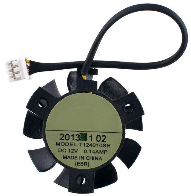 Main image of T124010SH 37mm Diameter Hole Spacing 26x26x26mm DC12V 0.14A 3Pin 7000RPM Cooling Fan for Soft Routers
