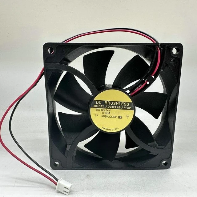 Main image of AD0924XB-A71GP 92mm 92x92x25mm DC24V 4000RPM High Speed Air Flow Server Cooling Fan Dual Ball Bearing