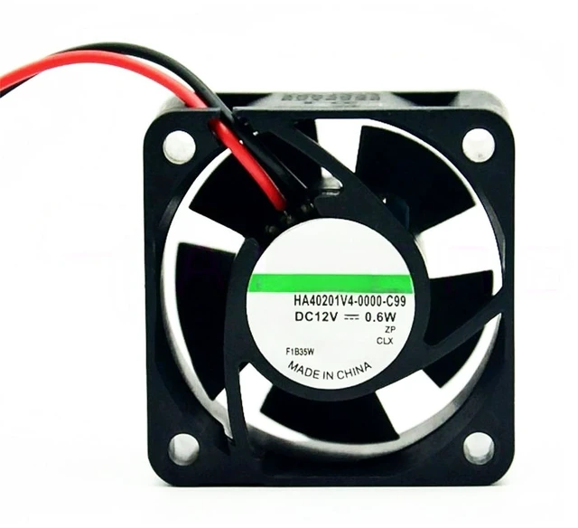 Main image of HA40201V4-0000-C99 40mm 40x40x20mm 4020 DC12V 0.6W Super Silence Fan