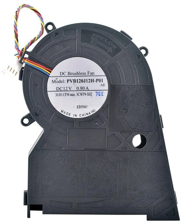 Main image of PVB120J12H-P01 3CWF9-X02 DC12V 0.80A 4Pin High Speed Centrifugal Fan Cooling Fan for All-in-One Computer CPU